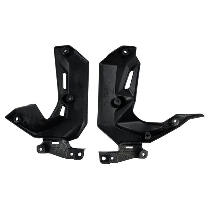 Pannello di copertura della carenatura del pannello di copertura del radiatore laterale in plastica ABS per Kawasaki Z650 2017-2019 generico