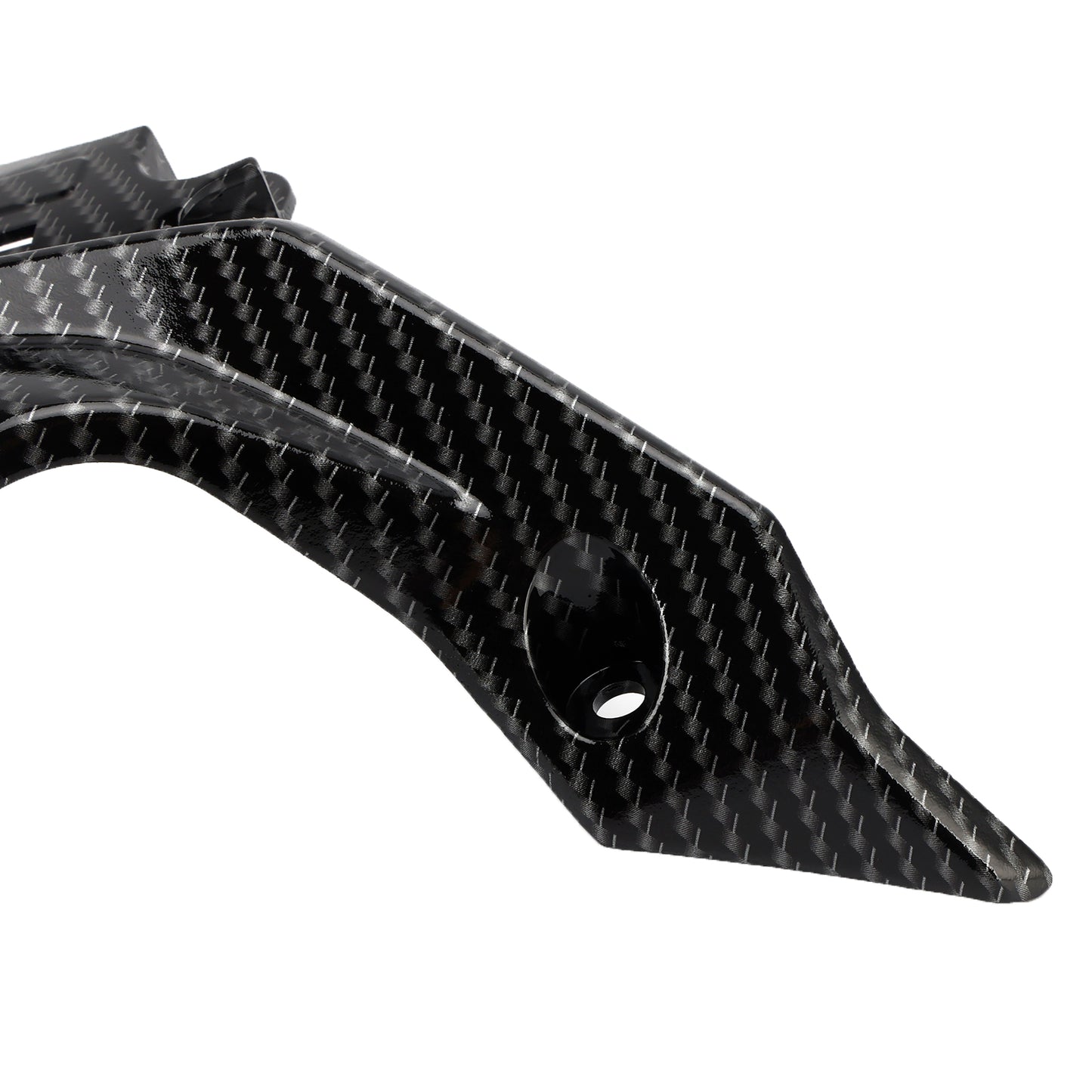 Pannello di copertura della carenatura del pannello di copertura del radiatore laterale in plastica ABS per Kawasaki Z650 2017-2019 generico