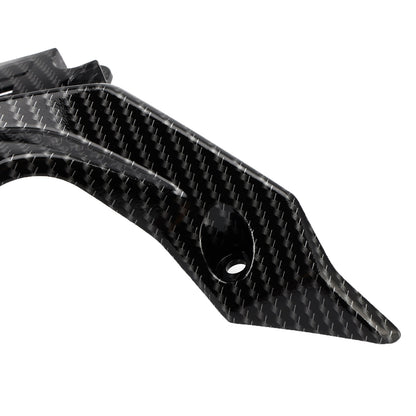 Pannello di copertura della carenatura del pannello di copertura del radiatore laterale in plastica ABS per Kawasaki Z650 2017-2019 generico