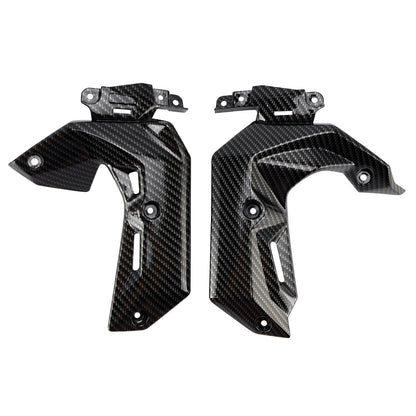 Pannello di copertura della carenatura del pannello di copertura del radiatore laterale in plastica ABS per Kawasaki Z650 2017-2019 generico