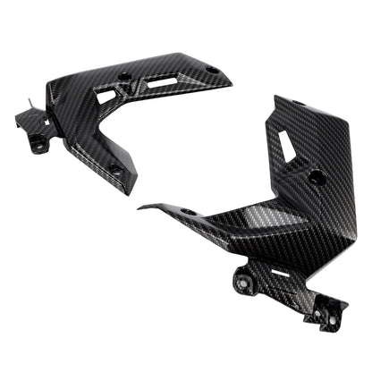 Pannello di copertura della carenatura del pannello di copertura del radiatore laterale in plastica ABS per Kawasaki Z650 2017-2019 generico