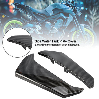 Carenatura coperchio serbatoio acqua laterale in carbonio per Yamaha MT-09 FZ09 2017-2021 Generico