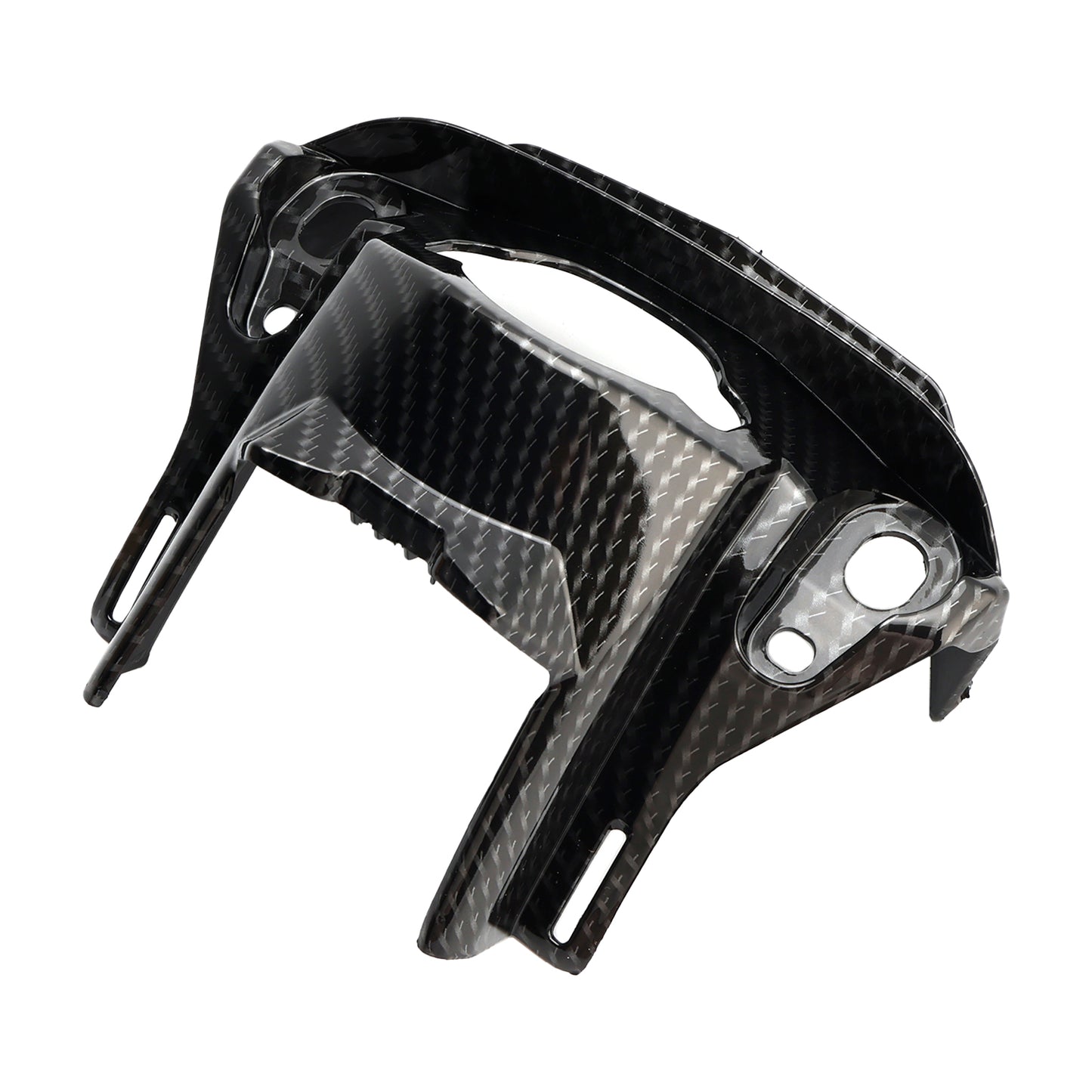 Carbon Front Key Lock Cowl Trim Cover per Honda CB650R CBR650R 2019-2021 Generico
