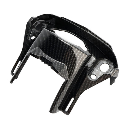 Carbon Front Key Lock Cowl Trim Cover per Honda CB650R CBR650R 2019-2021 Generico