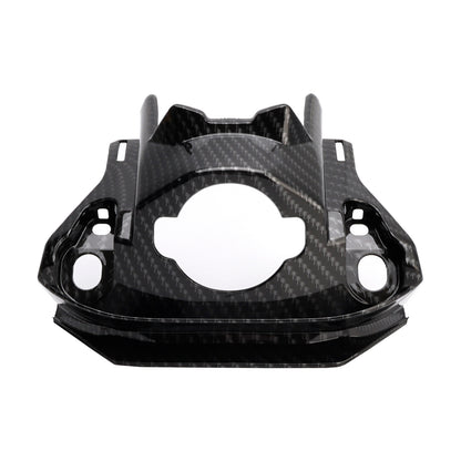 Carbon Front Key Lock Cowl Trim Cover per Honda CB650R CBR650R 2019-2021 Generico