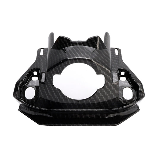 Carbon Front Key Lock Cowl Trim Cover per Honda CB650R CBR650R 2019-2021 Generico