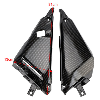 2017-2020 Kawasaki Z650 Ninja 650 Carbon Side Frame Cover Panel Carenatura Carenatura