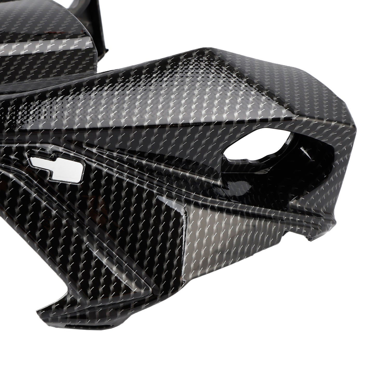 Carbon Front Nose Faro Cover Surround Carenatura Per Kawasaki Z650 2017-2019 Generico