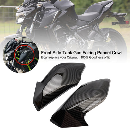 Lato anteriore Serbatoio Gas Trim Carena Pannello Carenatura Per Kawasaki Z650 2017 2018 2019 Generico