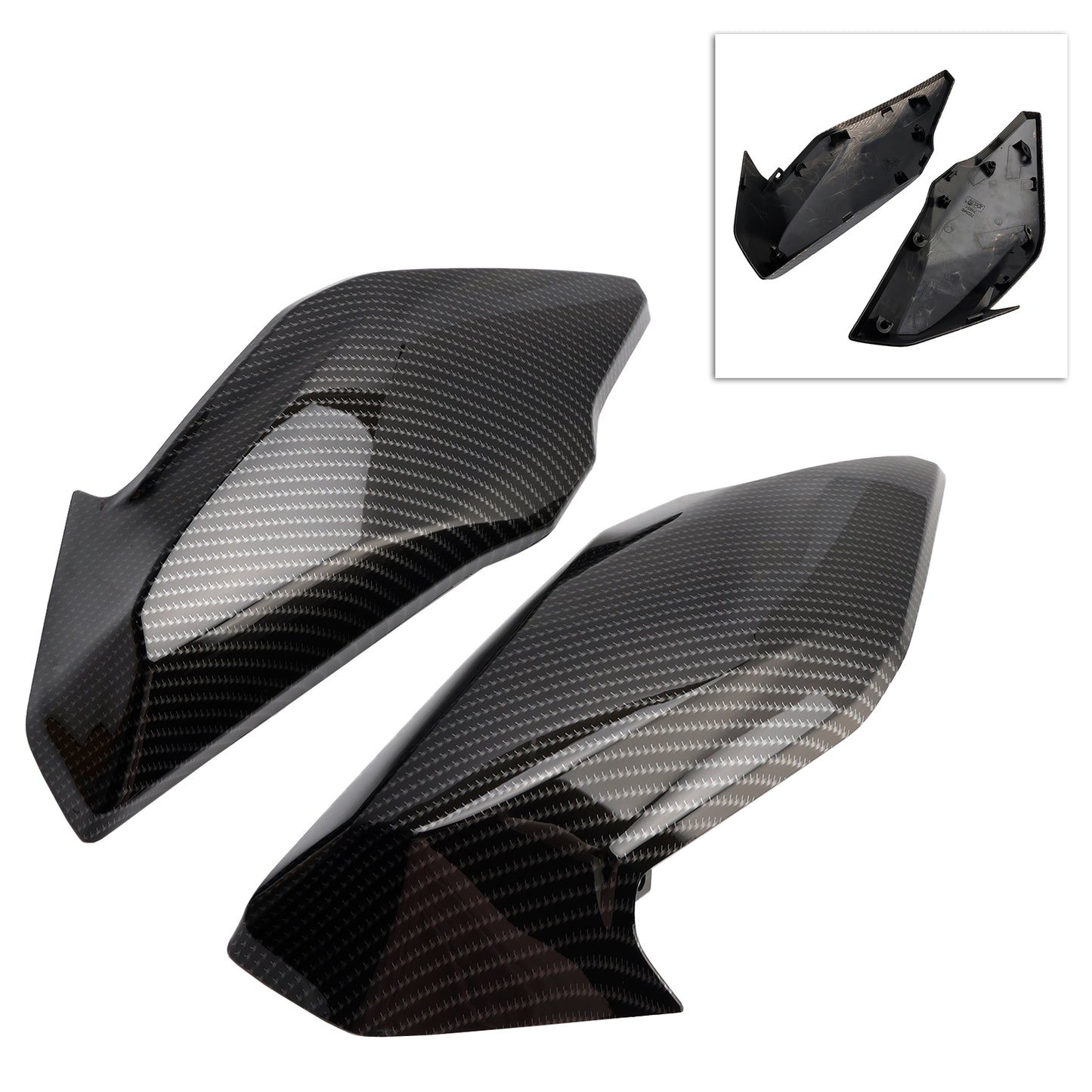 Lato anteriore Serbatoio Gas Trim Carena Pannello Carenatura Per Kawasaki Z650 2017 2018 2019 Generico