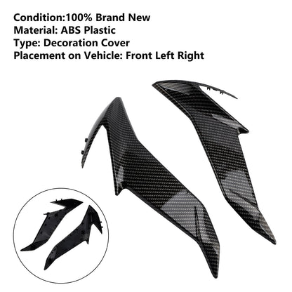 Copertura del radiatore della carenatura del telaio laterale per Suzuki GSXS GSX-S750 2017-2021 Generico