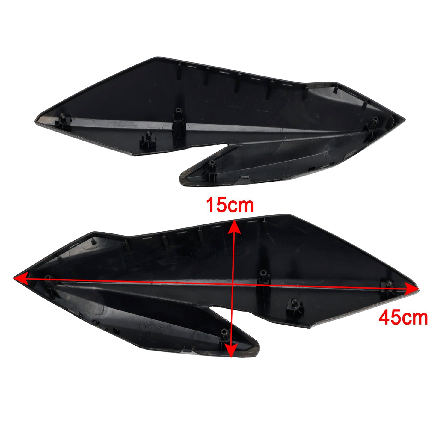 Copertura pannello laterale corpo telaio superiore anteriore per Suzuki GSXS GSX-S750 2017-2021 Generico