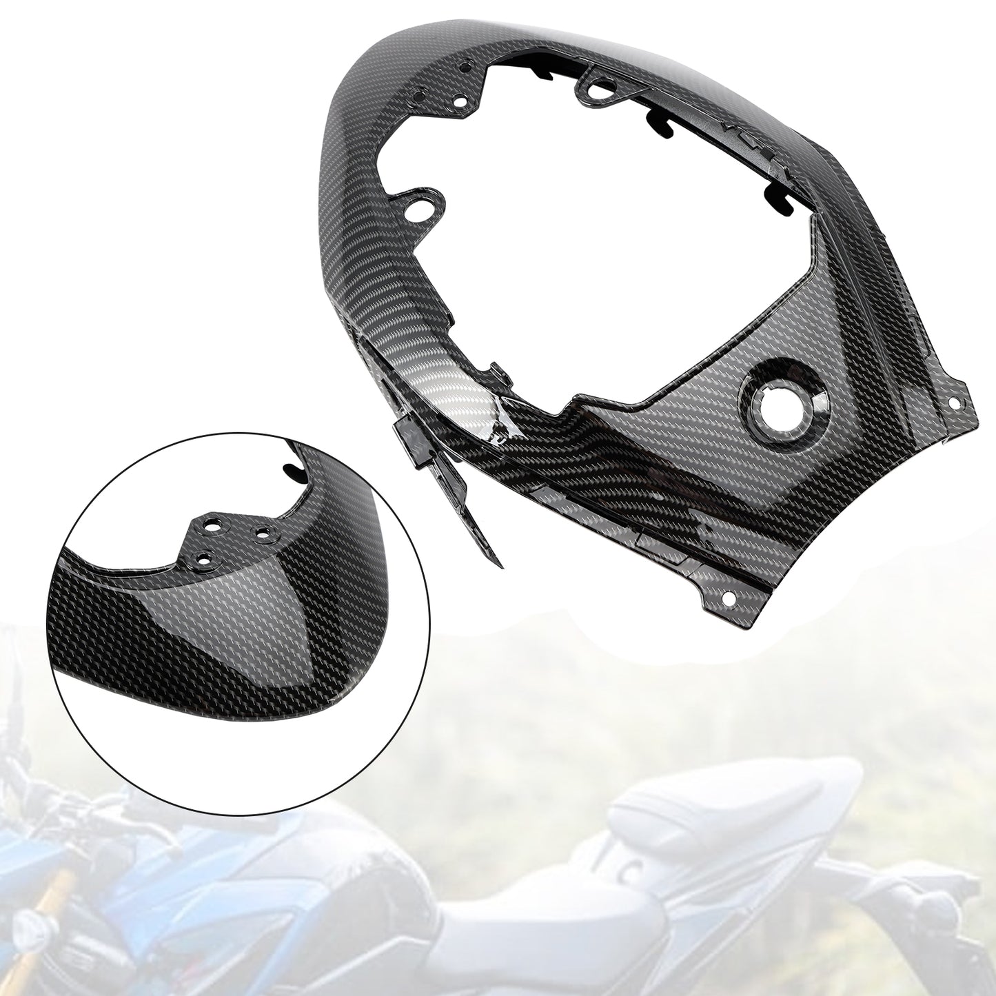Coprisedile posteriore centrale Carenatura per Suzuki GSXS GSX-S750 2017-2021 Generico