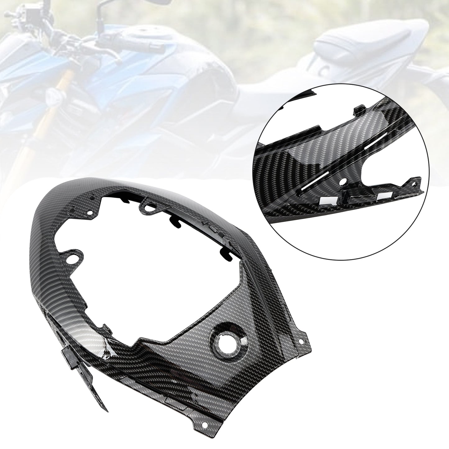 Coprisedile posteriore centrale Carenatura per Suzuki GSXS GSX-S750 2017-2021 Generico