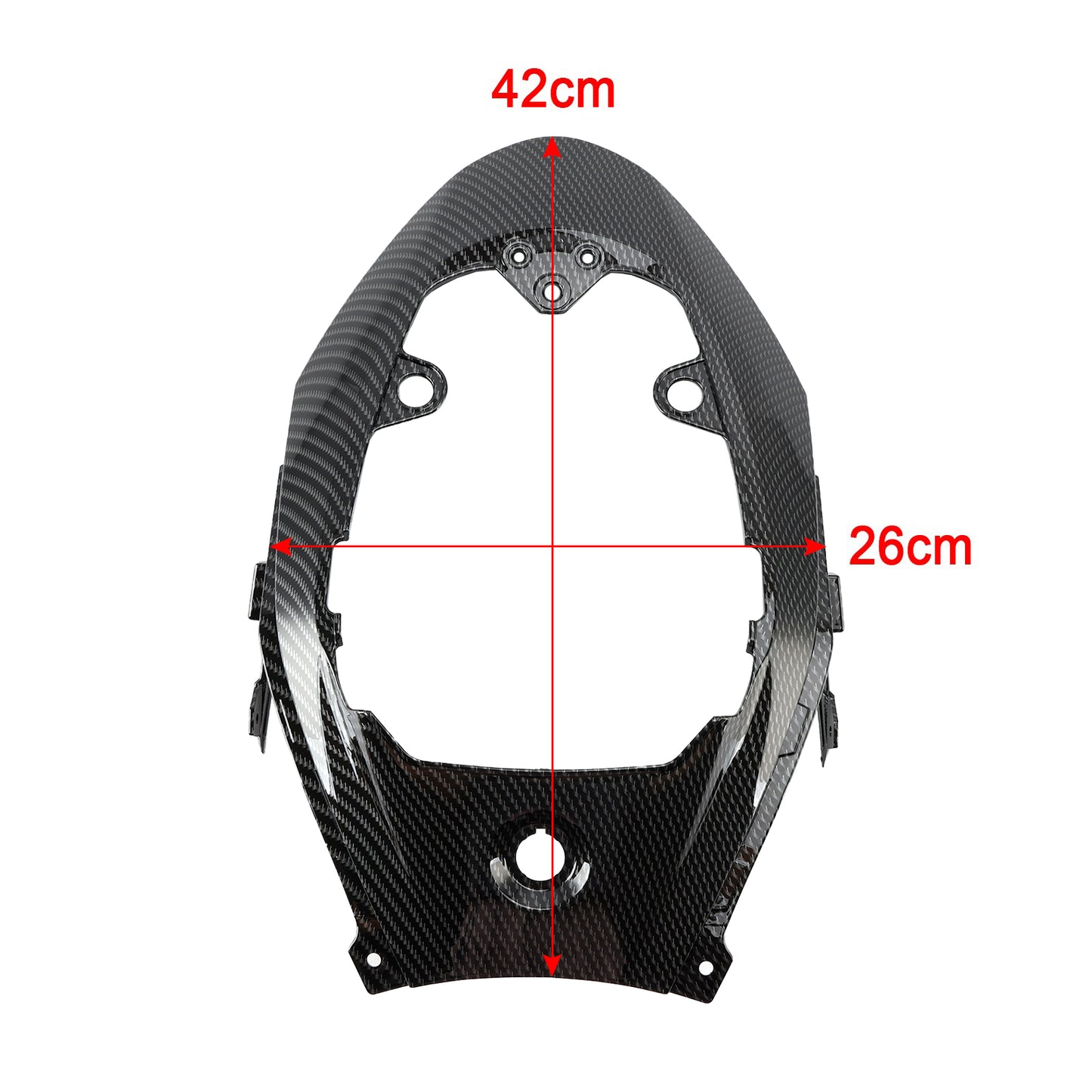 Coprisedile posteriore centrale Carenatura per Suzuki GSXS GSX-S750 2017-2021 Generico