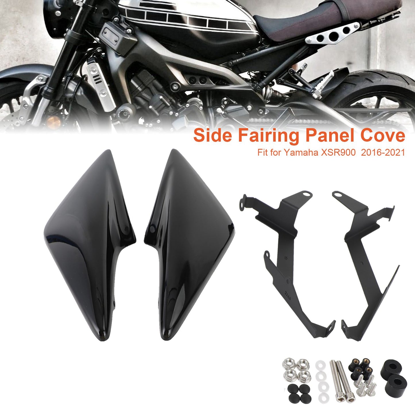 Carenatura per telaio sedile lato guida lato coda per Yamaha XSR 900 2016-2021 generico