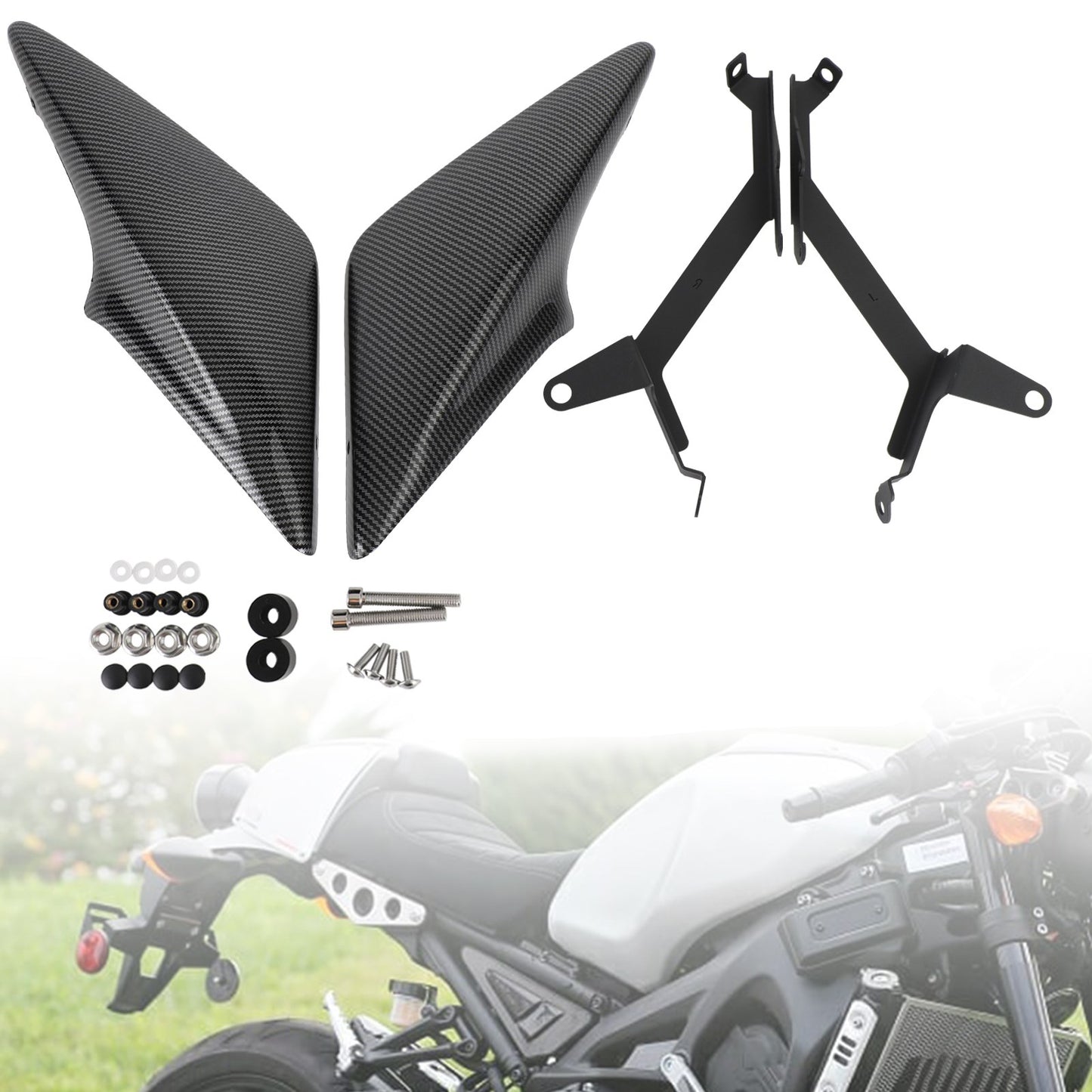 Carenatura per telaio sedile lato guida lato coda per Yamaha XSR 900 2016-2021 generico