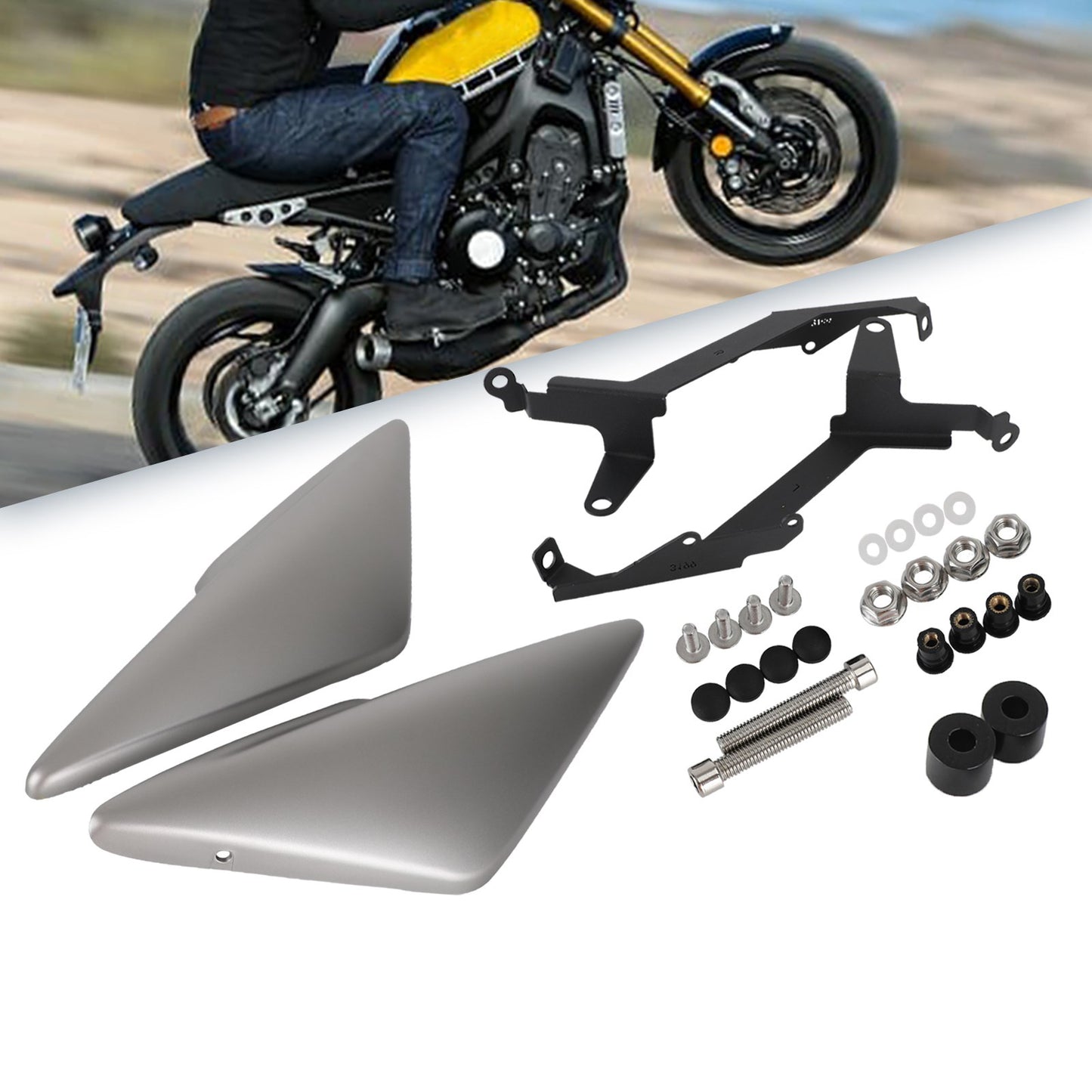 Carenatura per telaio sedile lato guida lato coda per Yamaha XSR 900 2016-2021 generico