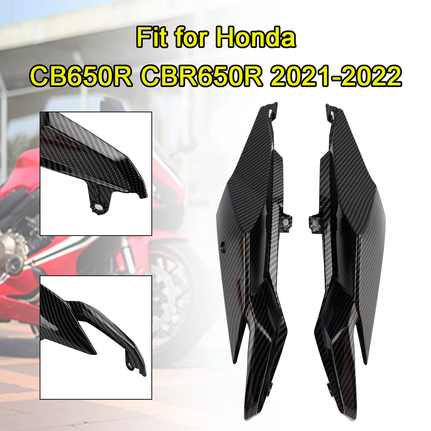 2021-2022 Honda CB650R CBR650R Coda posteriore laterale Coprisedile carenatura carenatura
