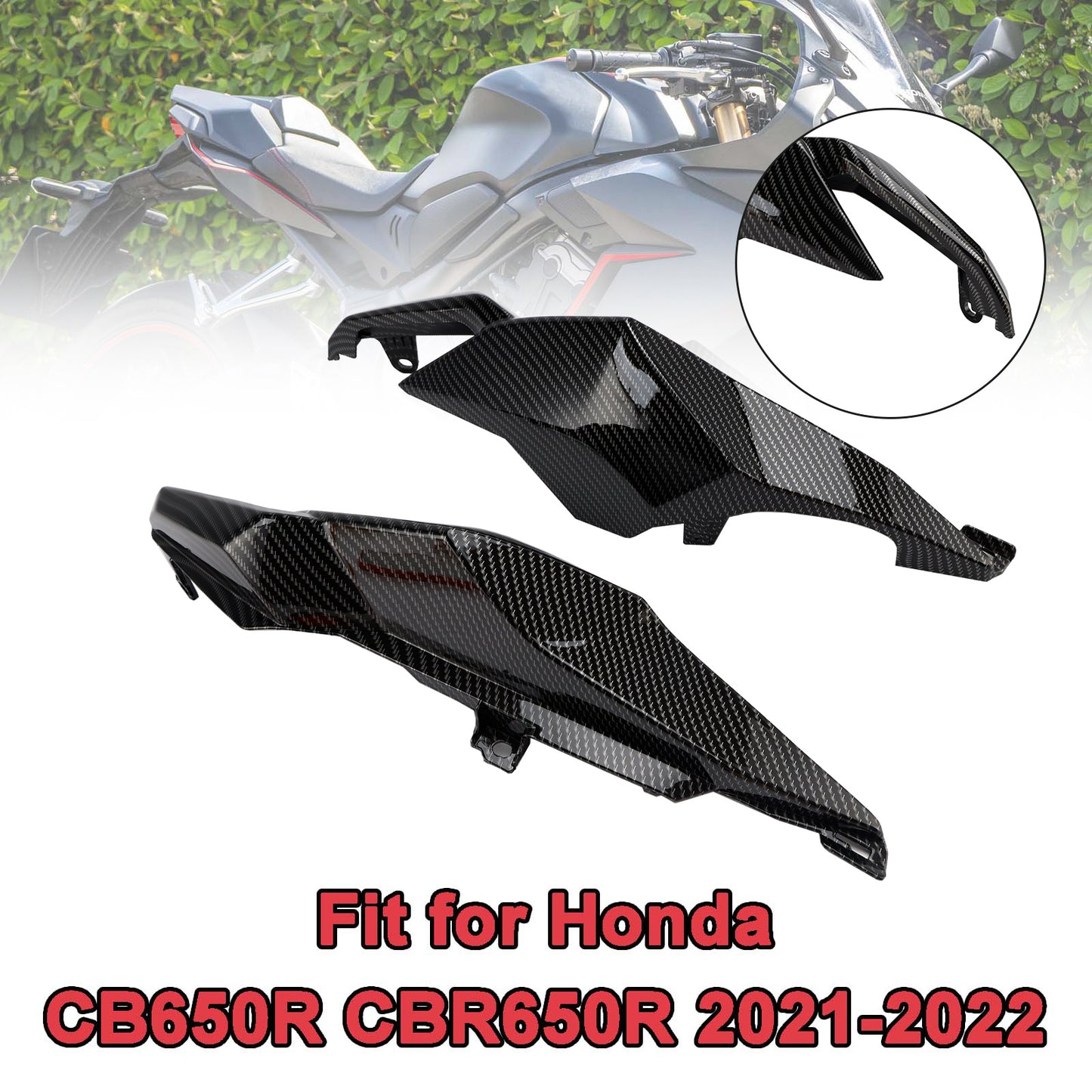 2021-2022 Honda CB650R CBR650R Coda posteriore laterale Coprisedile carenatura carenatura