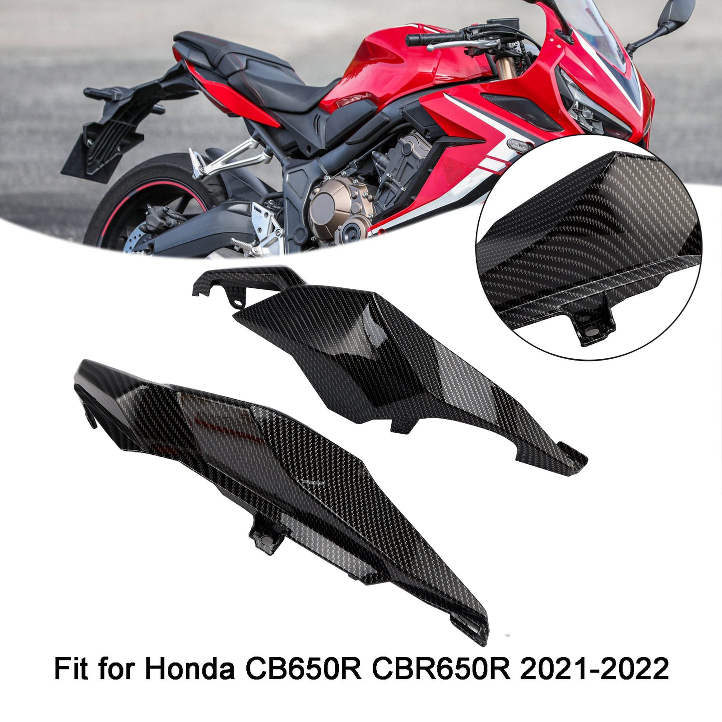 2021-2022 Honda CB650R CBR650R Coda posteriore laterale Coprisedile carenatura carenatura