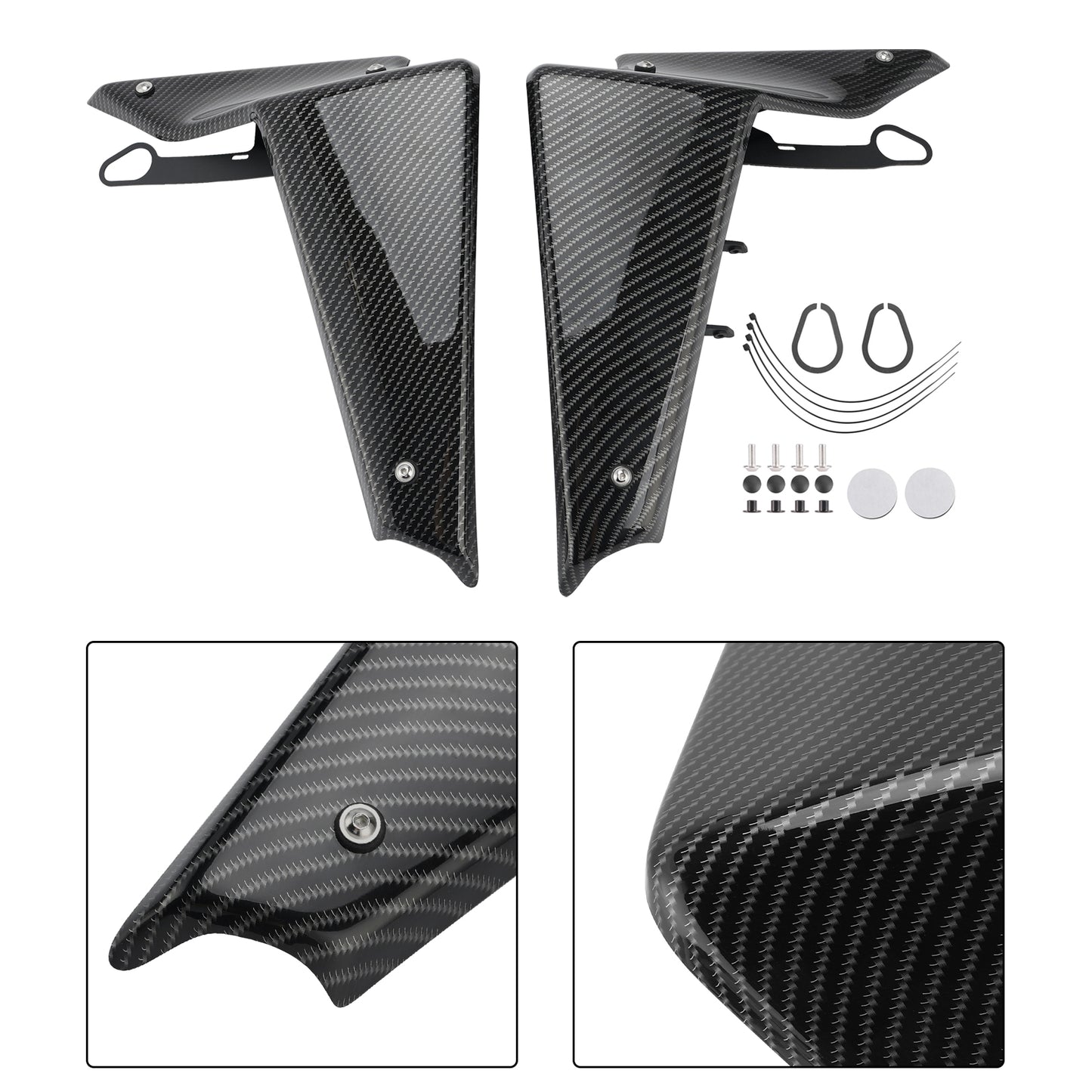 2021-2022 Yamaha MT-09 SP FZ09 Spoiler laterali Deflettore alare aerodinamico