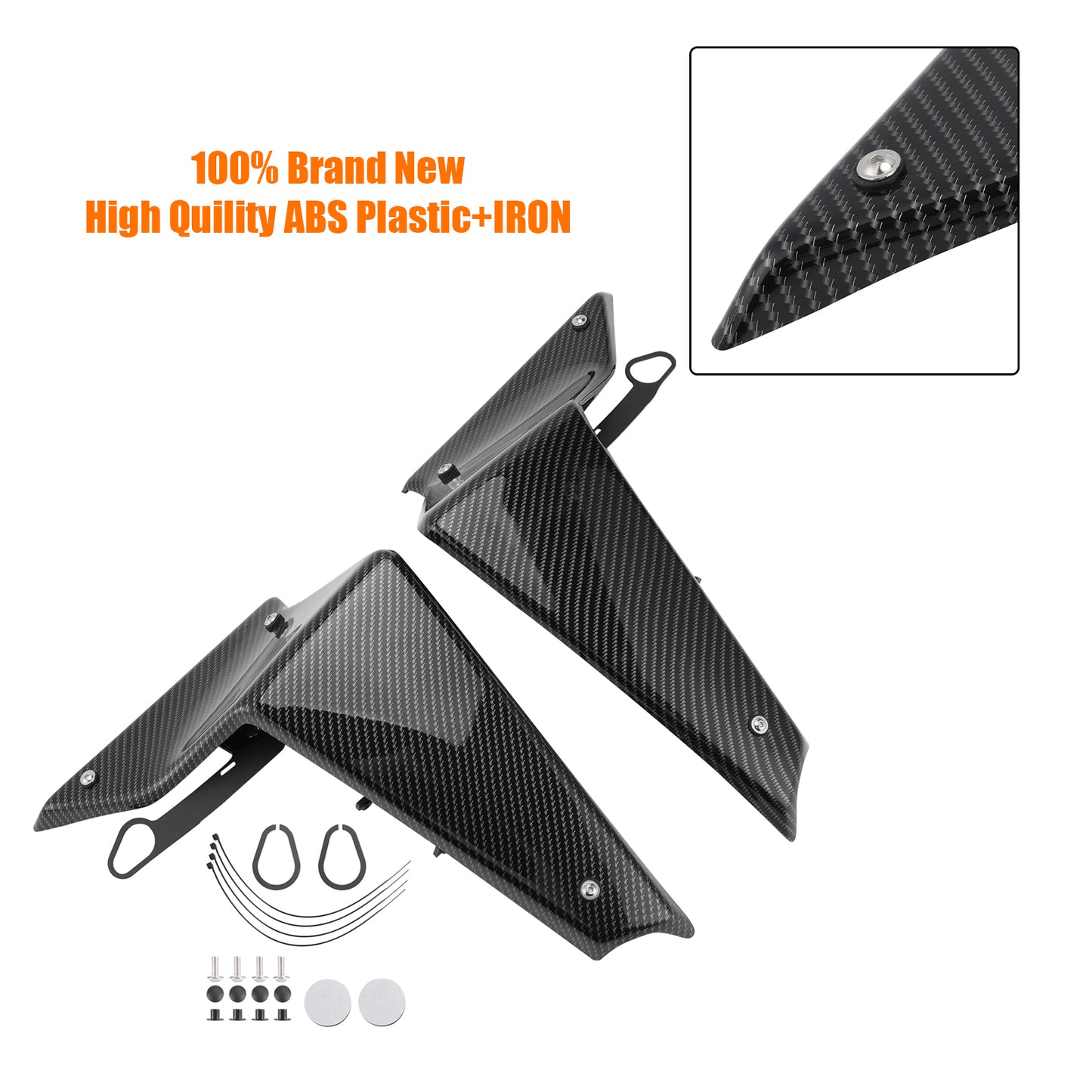 2021-2022 Yamaha MT-09 SP FZ09 Spoiler laterali Deflettore alare aerodinamico