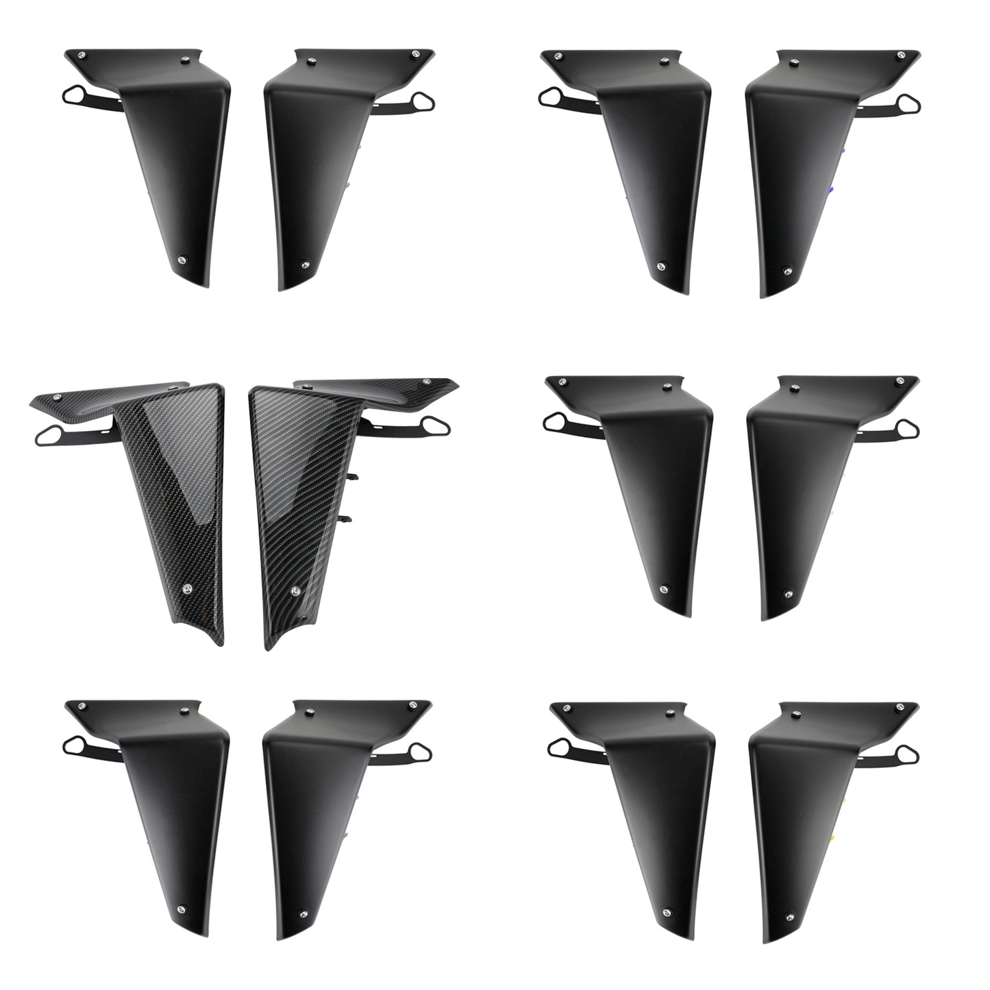 2021-2022 Yamaha MT-09 SP FZ09 Spoiler laterali Deflettore alare aerodinamico