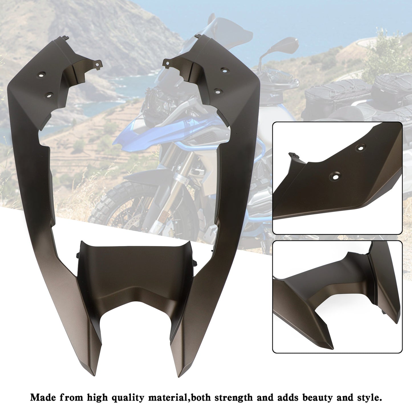 2014-2018 per BMW R1200GS ADV Naso anteriore carenaggio becco copertura fender