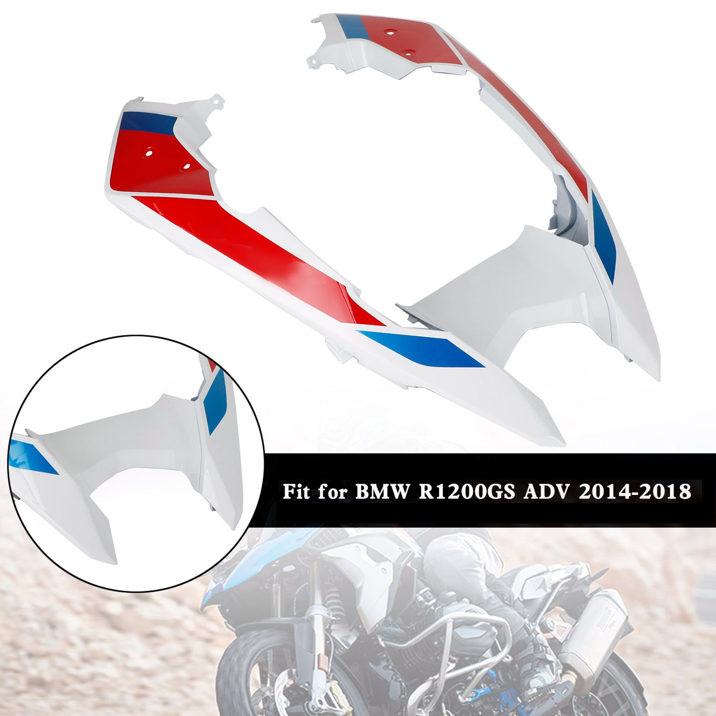 2014-2018 per BMW R1200GS ADV Naso anteriore carenaggio becco copertura fender