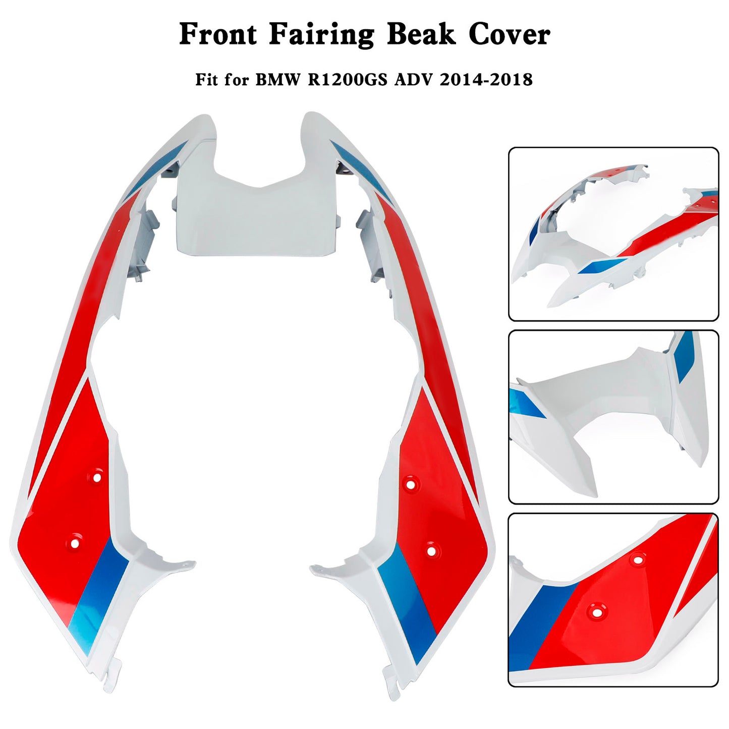 2014-2018 per BMW R1200GS ADV Naso anteriore carenaggio becco copertura fender
