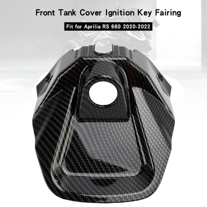 Aprilia RS 660 2020-2024 Carenatura chiave accensione coperchio serbatoio anteriore in carbonio