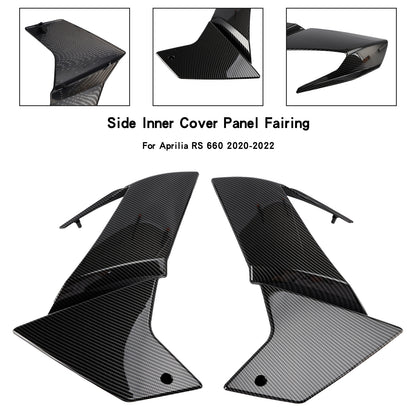 Aprilia RS 660 2020-2024 Pannello di copertura del telaio laterale in carbonio Carena