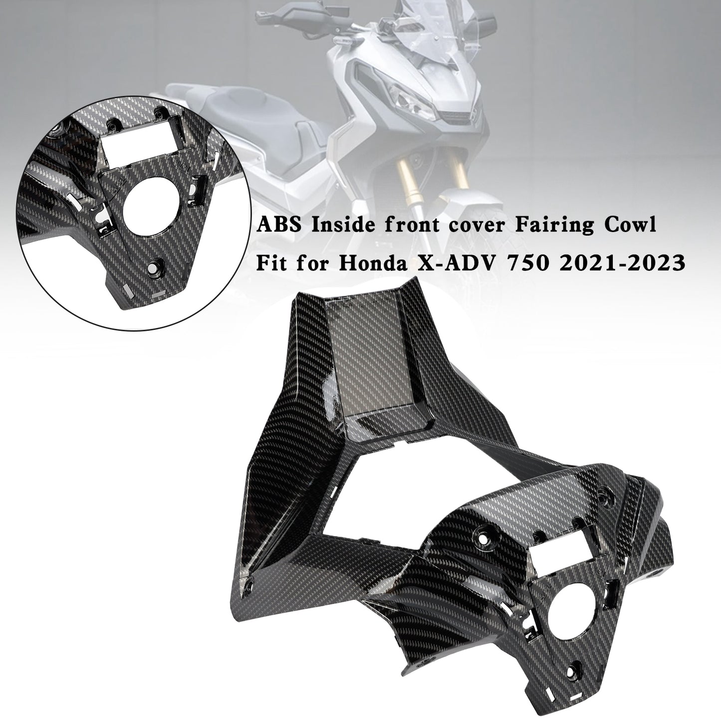 Honda X-ADV 750 XADV 2021-2023 ABS Coperchio anteriore interno Carenatura