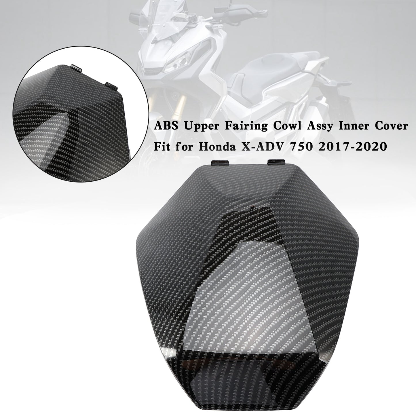 Honda X-ADV 750 XADV 2017-2020 Coperchio interno gruppo carenatura superiore in ABS