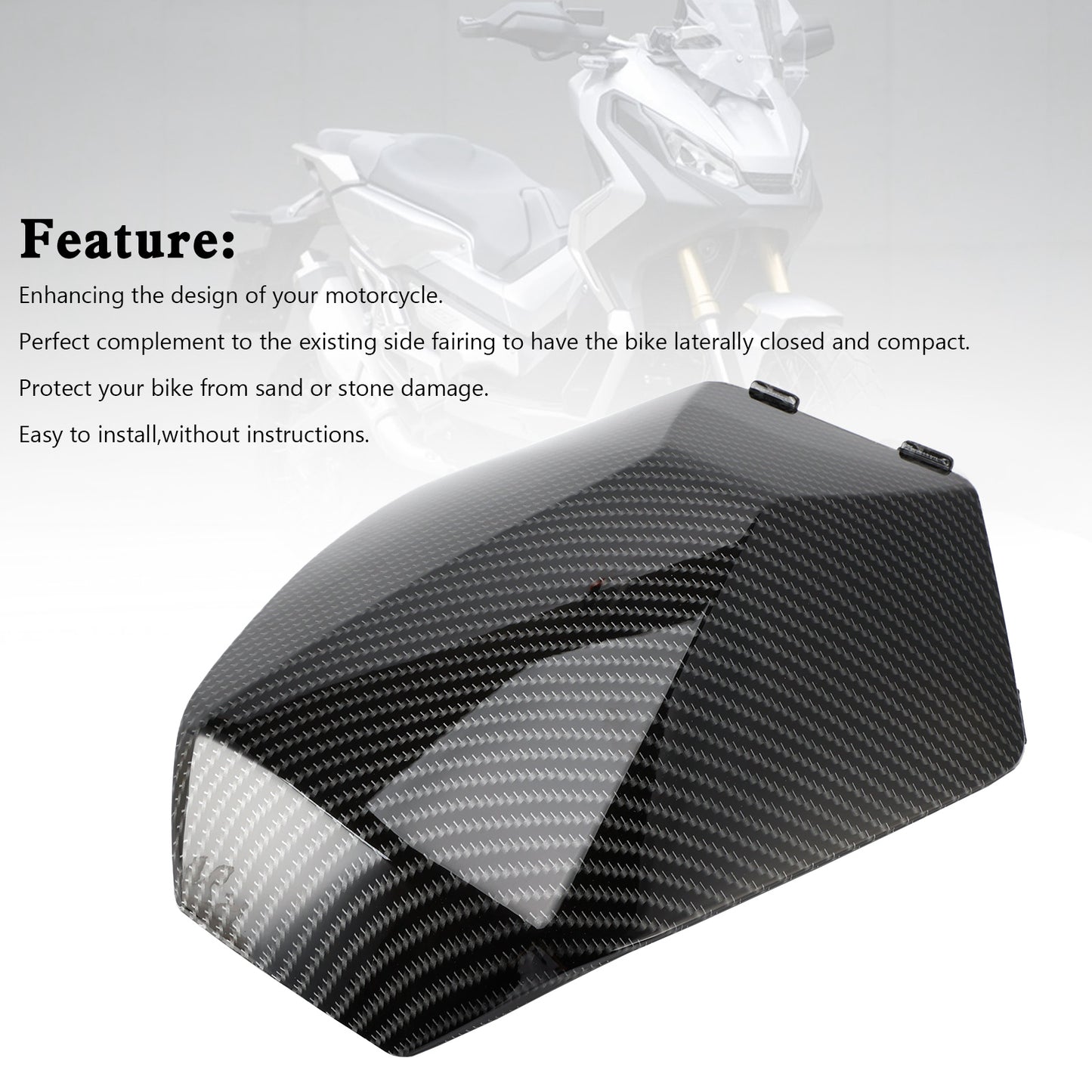 Honda X-ADV 750 XADV 2017-2020 Coperchio interno gruppo carenatura superiore in ABS