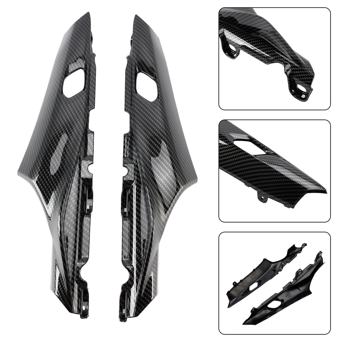 Coperture della carenatura laterale del sedile posteriore della coda per Yamaha MT-09 / MT09 SP 2021-2023