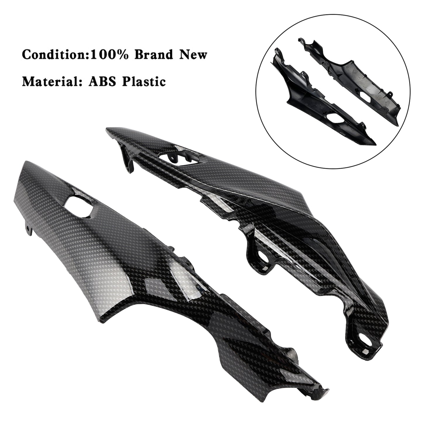 Coperture della carenatura laterale del sedile posteriore della coda per Yamaha MT-09 / MT09 SP 2021-2023