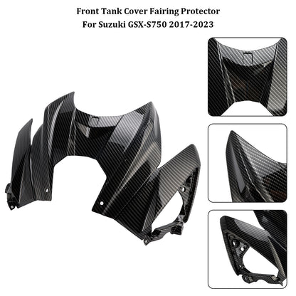 Protezione della carenatura del coperchio del serbatoio anteriore del carburante per Suzuki GSX-S750 2017-2023