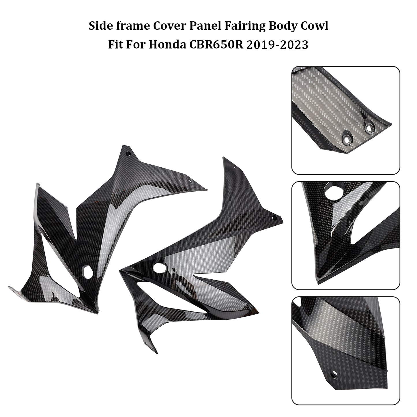2019-2023 Honda CBR650R Telaio laterale Pannello di copertura Carenatura Corpo Cowl