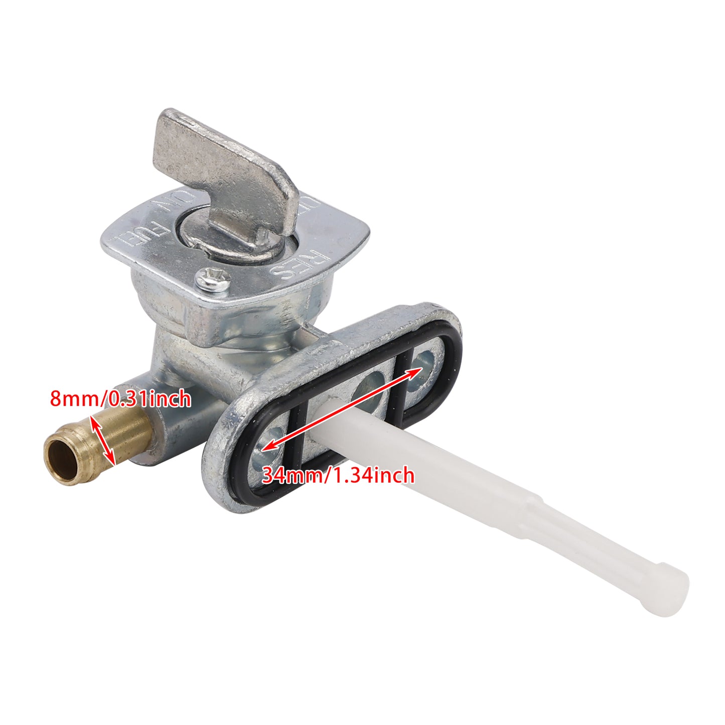 Rubinetto serbatoio benzina Rubinetto rubinetto adatto per Yamaha YZF R1 XJ900 YZ80 4KM-24500-00 Generico