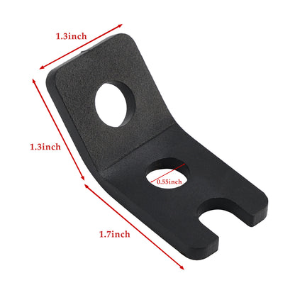 Staffe di montaggio per fanale posteriore a LED con bandiera a frusta per Polaris RZR XP 1000 900