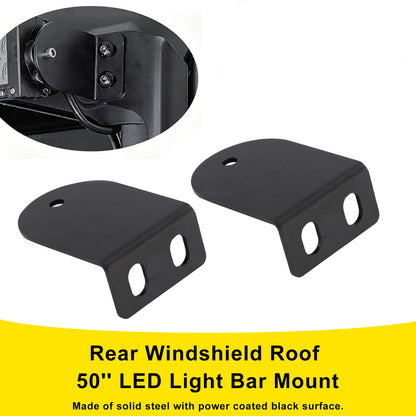 Supporto per barra luminosa a LED da 50"" per lunotto posteriore per Can Am Defender 500/800/1000