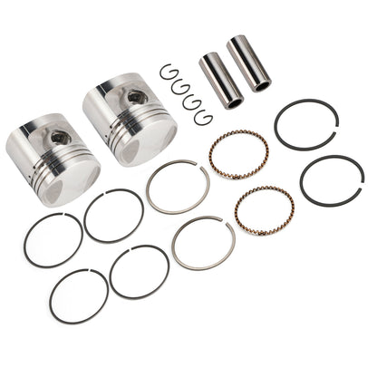 Kit Pistone Completo Std 44Mm Per Honda Rebel Cm125 Ca125 Rebel Cb125T Cd125T