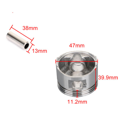 Kit Clip Perno Fasce Elastiche Std 47mm Per Yamaha Raptor Yfm 90 Yfm90R Atv 2009-2013 Generico