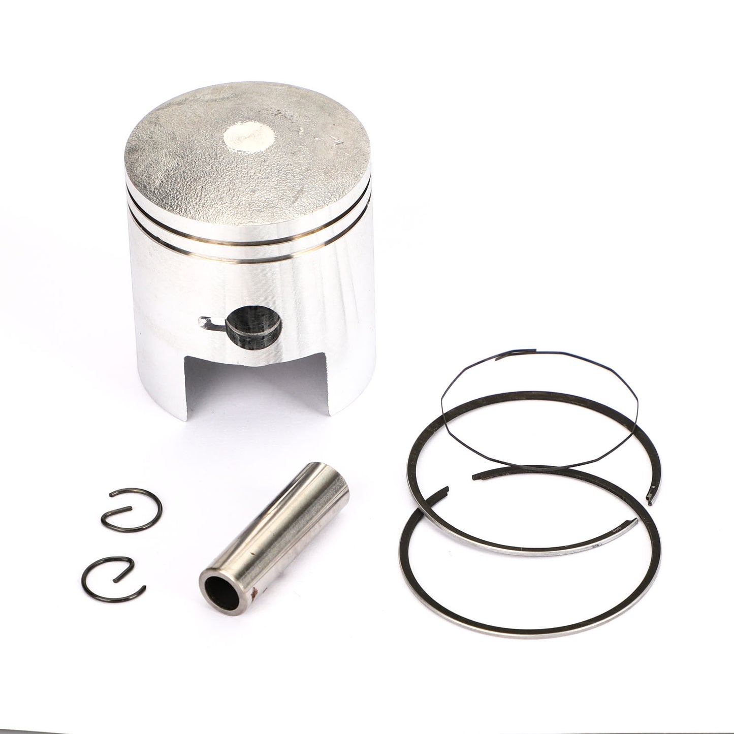 Kit pistone e anelli impostati adatti per Suzuki AH AG 100 Indirizzo V100 91 - 00 STD (52,50 mm) 0,25 mm (52,75 mm) 0,50 mm (53 mm) Diametro generico