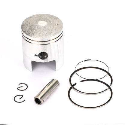 Kit pistone e anelli impostati adatti per Suzuki AH AG 100 Indirizzo V100 91 - 00 STD (52,50 mm) 0,25 mm (52,75 mm) 0,50 mm (53 mm) Diametro generico