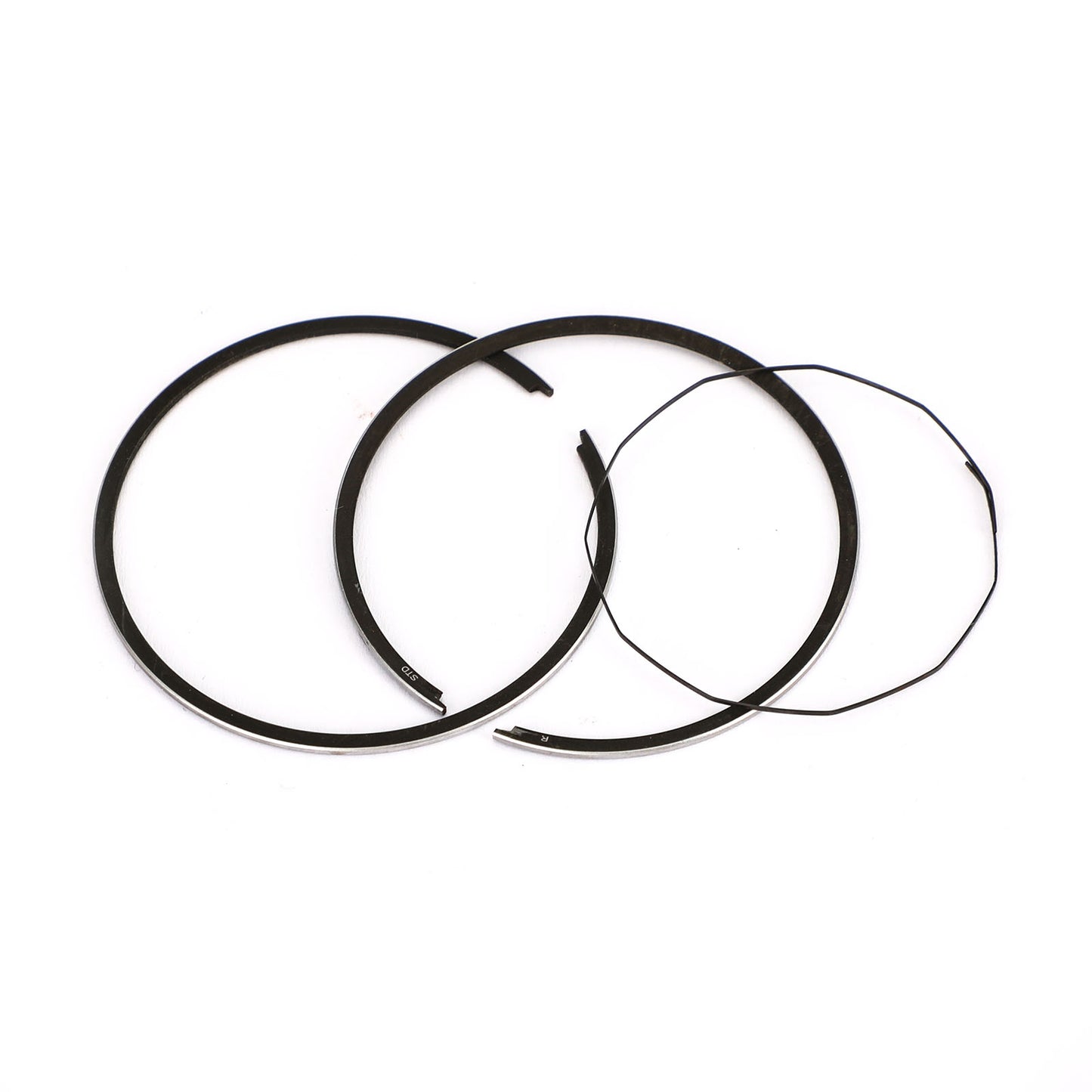 Kit pistone e anelli impostati adatti per Suzuki AH AG 100 Indirizzo V100 91 - 00 STD (52,50 mm) 0,25 mm (52,75 mm) 0,50 mm (53 mm) Diametro generico