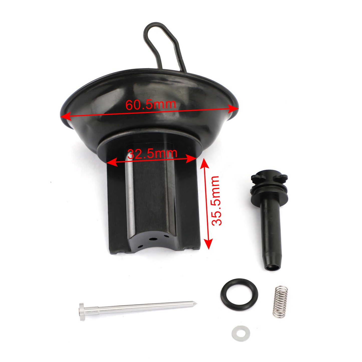 1x Membrana del pistone del kit di riparazione del carburatore Moto per Honda CB400 VTEC CB 400 Generico