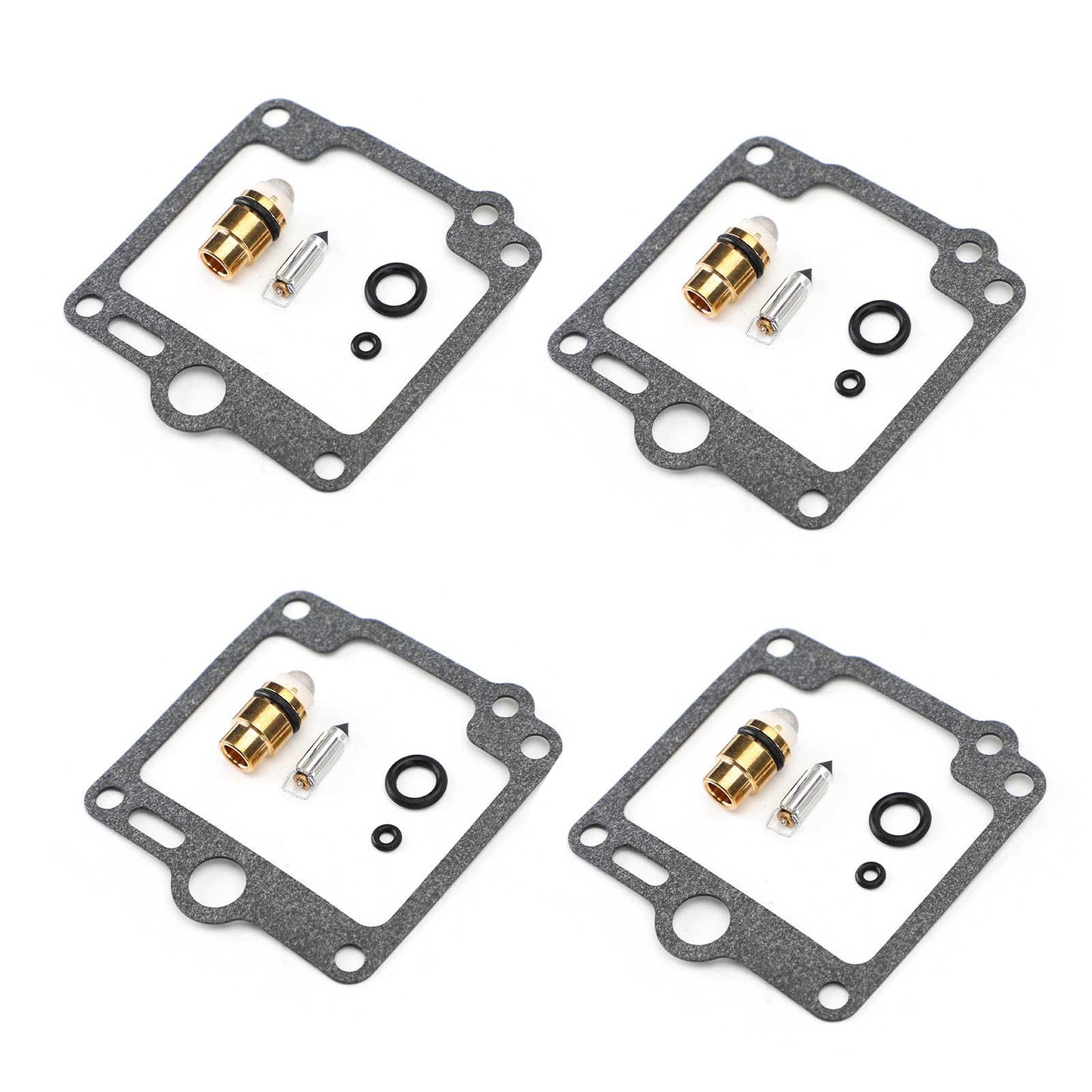 Kit riparazione carburatore parti guarnizione ago flottante per Yamaha XJ600H XJ600N Generico
